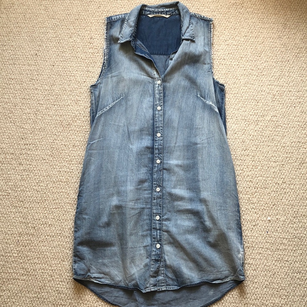 Target Chambray Dress M